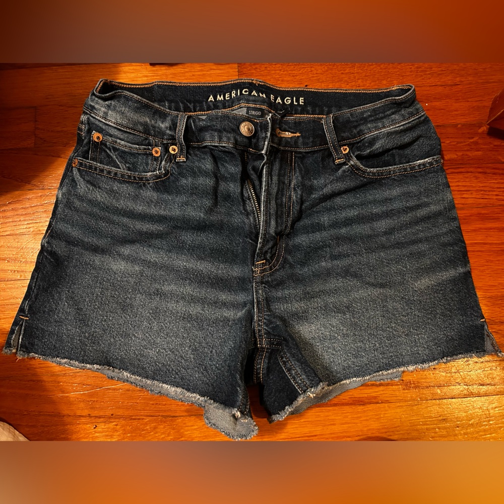 American Eagle Outfitters Dark Blue Jean Shorts
